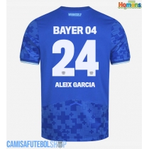 Camisa de time de futebol Bayer Leverkusen Aleix Garcia #24 Replicas 3º Equipamento 2025-26 Manga Curta